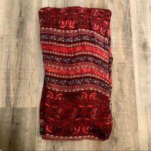 Paisley print scarf  